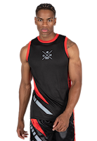 Gorilla Wear Hornell Tank Top Tank Top Black/Red