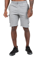 Gorilla Wear Hudson Cargo Sweat Shorts Shorts Gray Melange