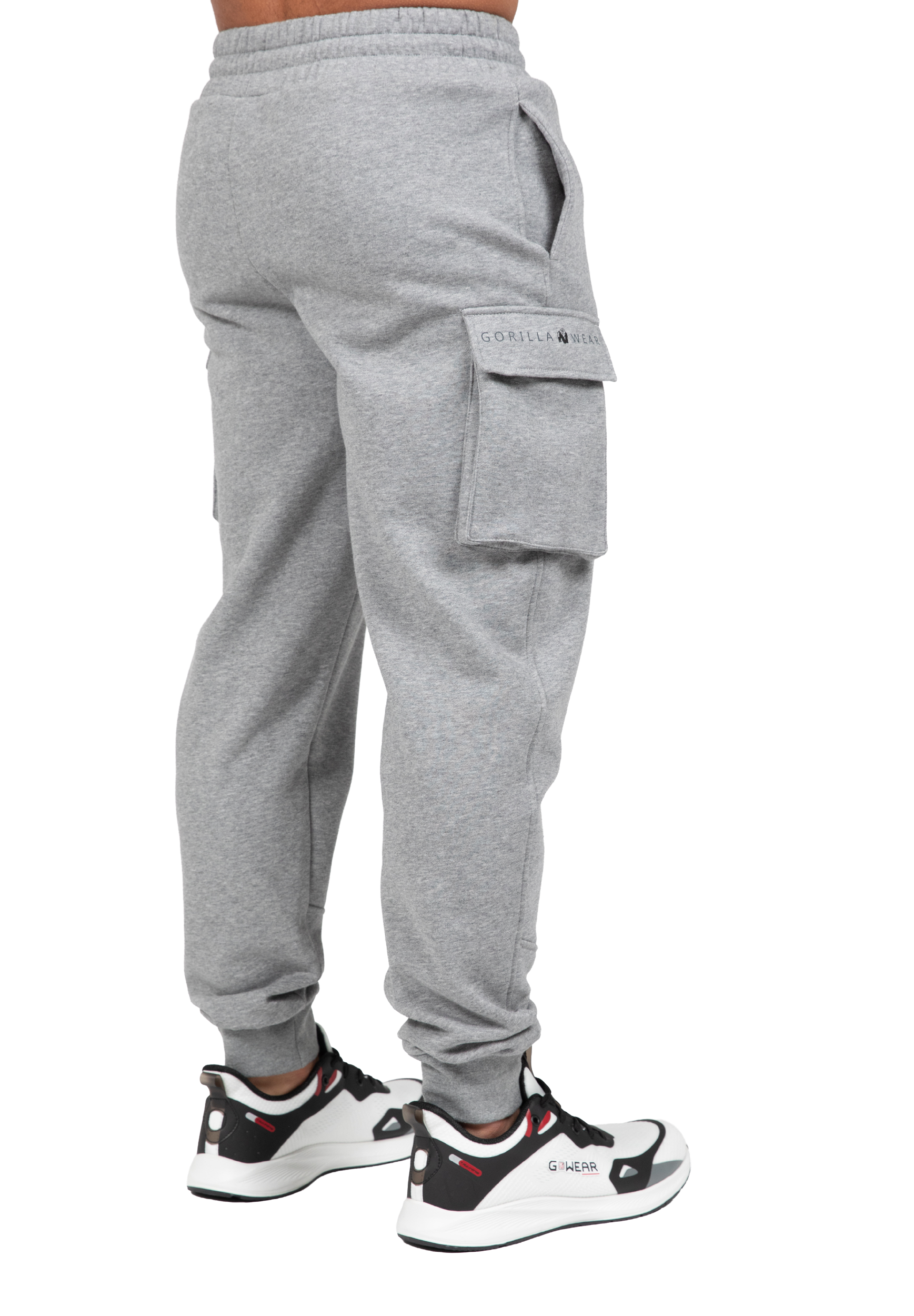 Gorilla Wear Hudson Cargo Sweatpants Pants Gray Melange