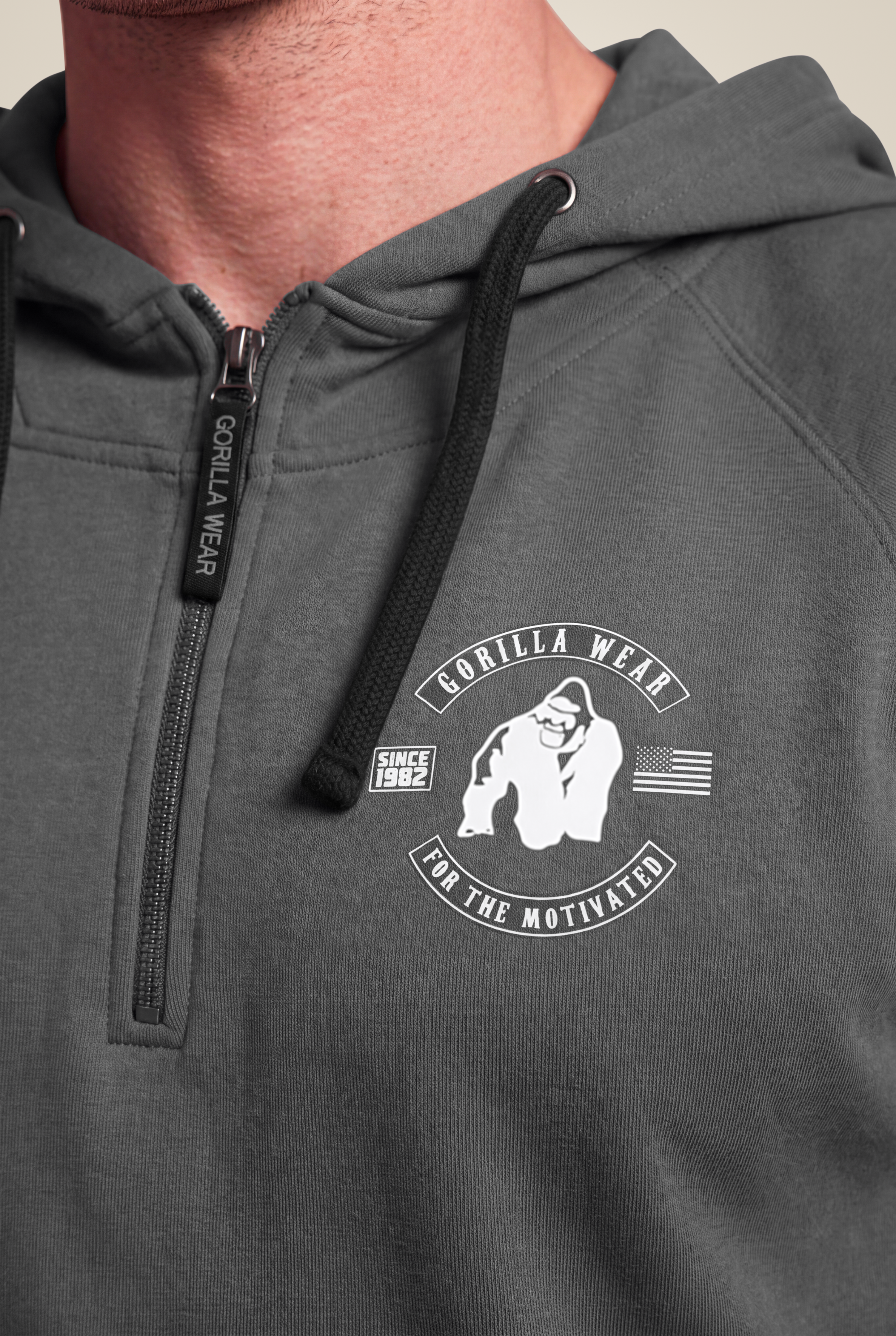 Gorilla Wear Huntley Sleeveless Hoodie Hoodie & Sweatshirt Dark Gray