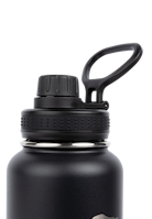 Gorilla Wear Insulated Stainless Steel Water Bottle 1000ML Shakers & Bottles Black