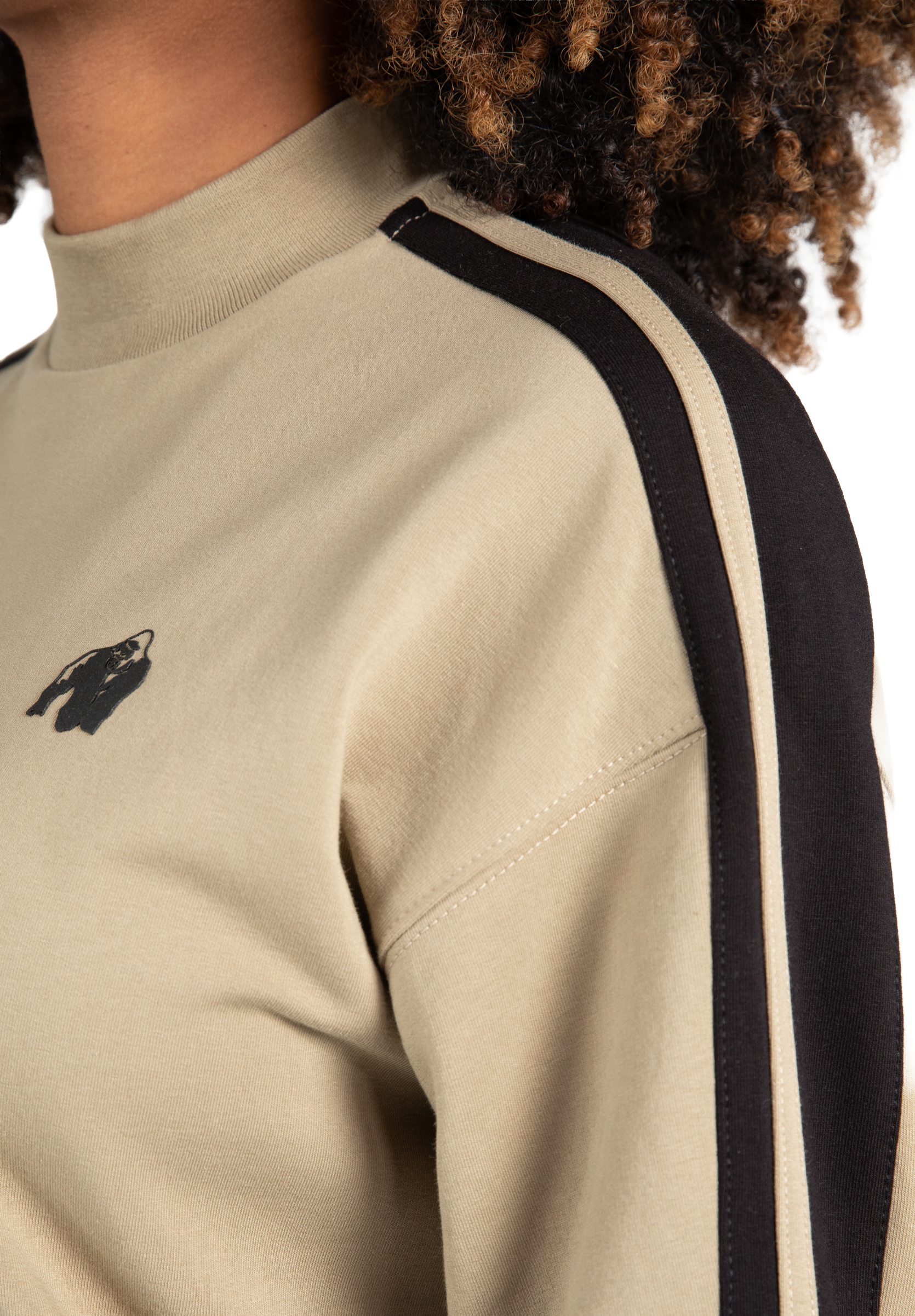 Gorilla Wear Isabella Sweatshirt Dress Hoodie & Sweatshirt Beige