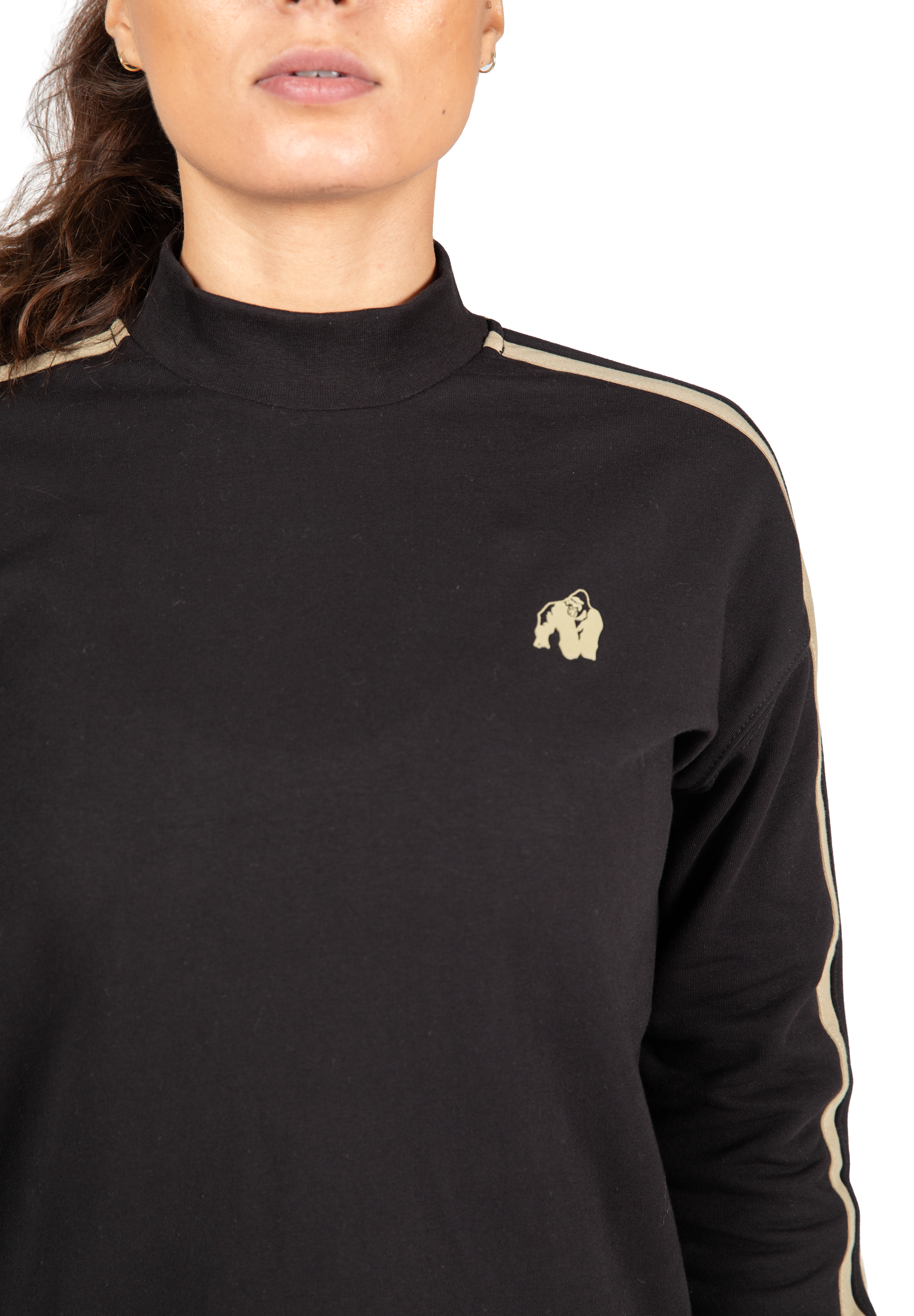 Gorilla Wear Isabella Sweatshirt Dress Hoodie & Sweatshirt Black