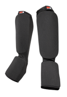 Gorilla Wear Jefferson Shin Guards Fight Gear Black