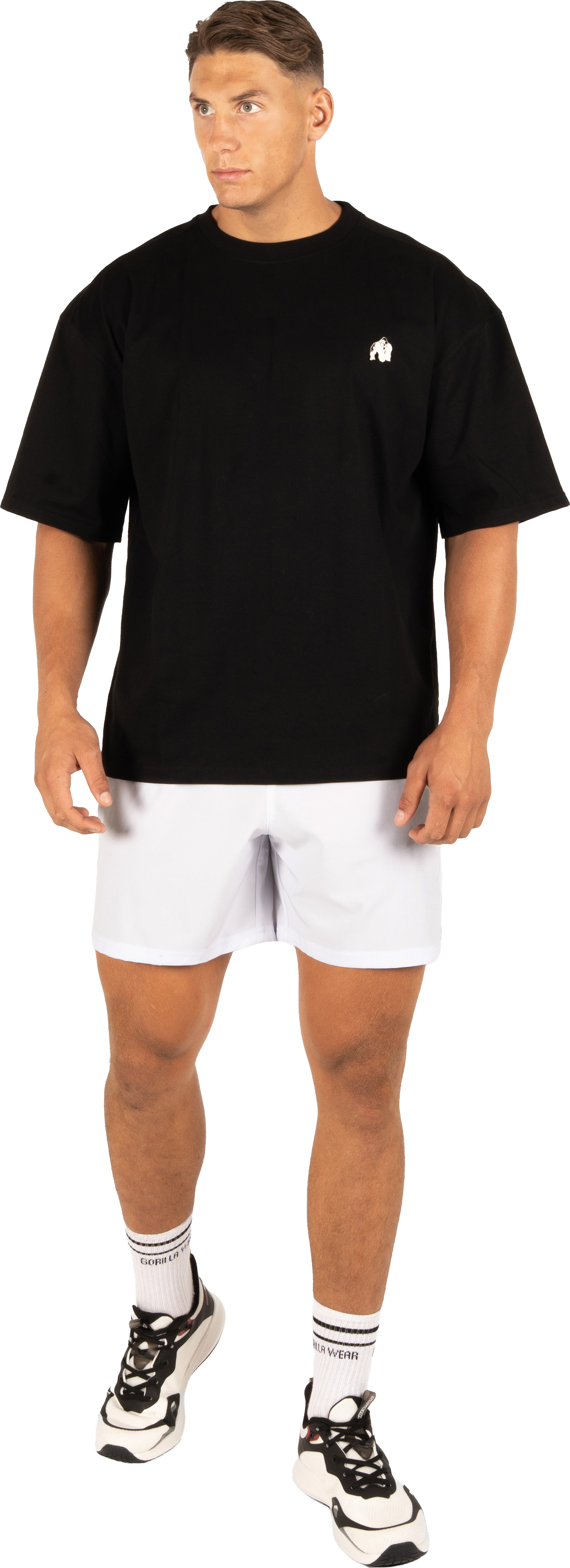 Gorilla Wear Kingston Oversized T-Shirt T-Shirt & Tops Black