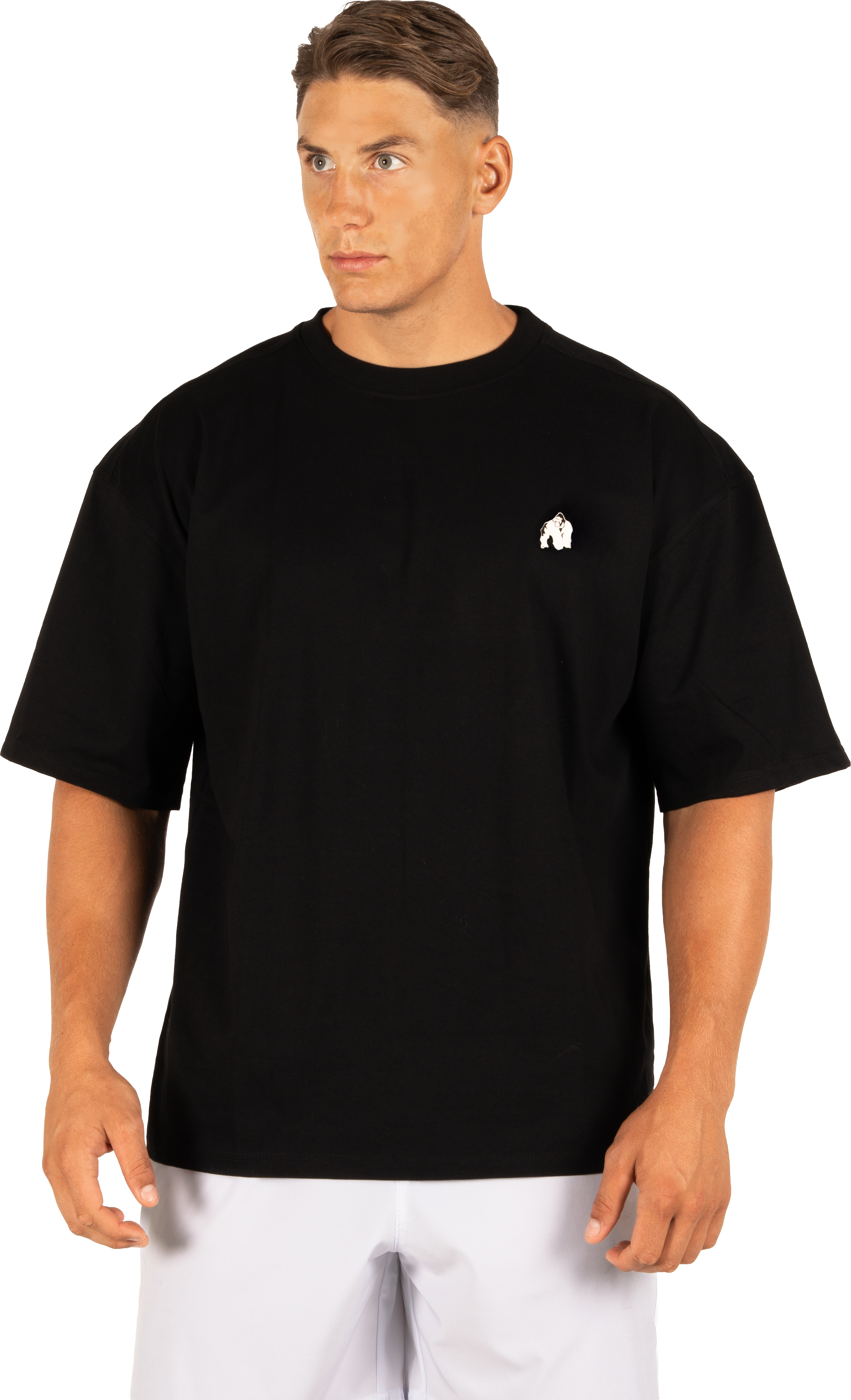 Gorilla Wear Kingston Oversized T-Shirt T-Shirt & Tops Black