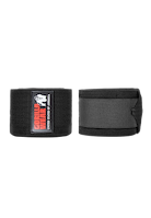 Gorilla Wear Knee Wraps 200CM Lifting Straps & Wraps Black