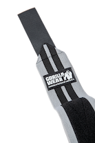 Gorilla Wear Knee Wraps 250CM Lifting Straps & Wraps Gray/Black