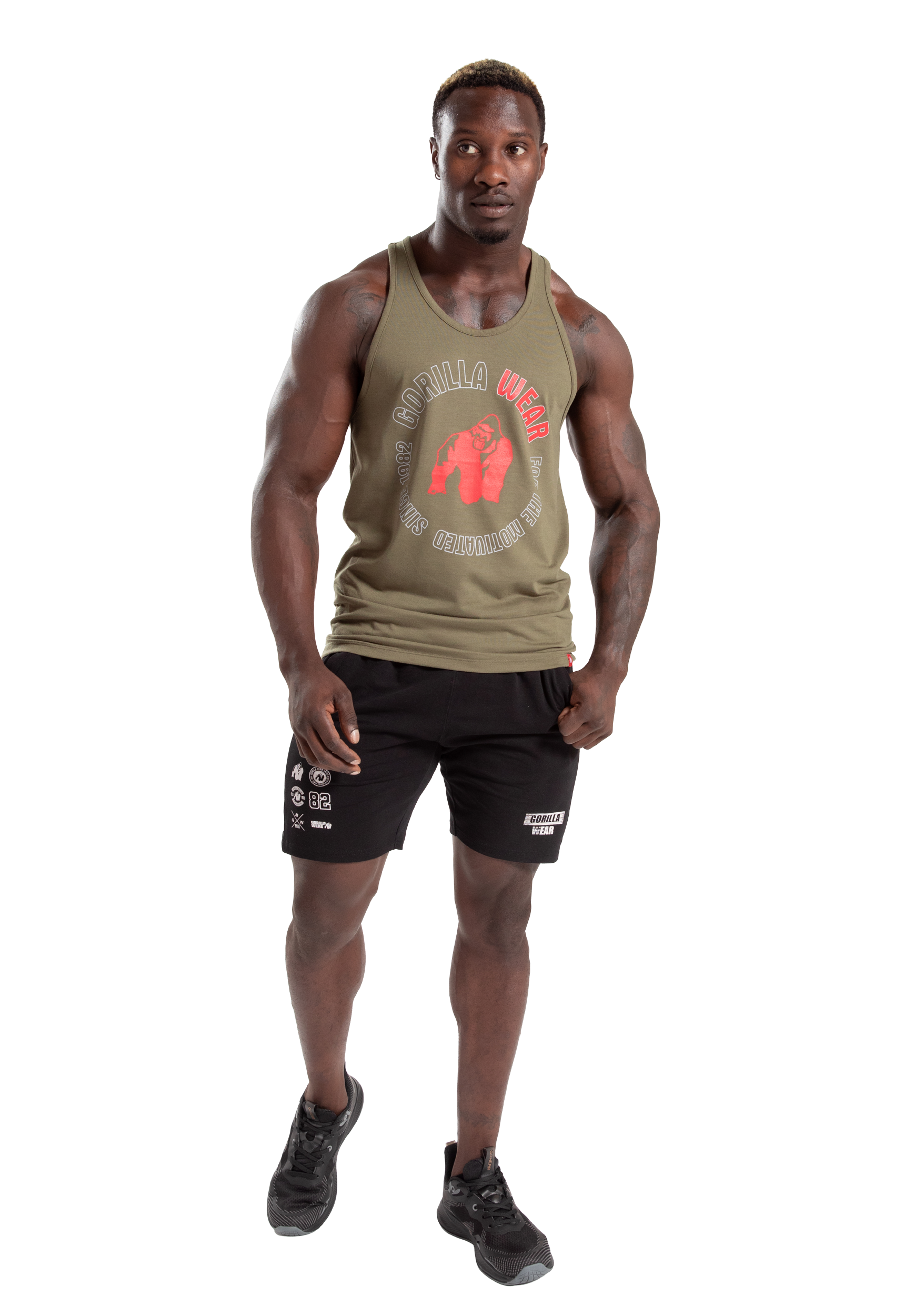 Gorilla Wear Lafayette Tank Top Tank Top Army Green