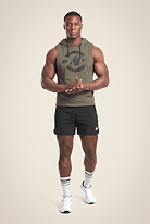 Gorilla Wear Lawrence Hooded Tank Top Tank Top Army Green