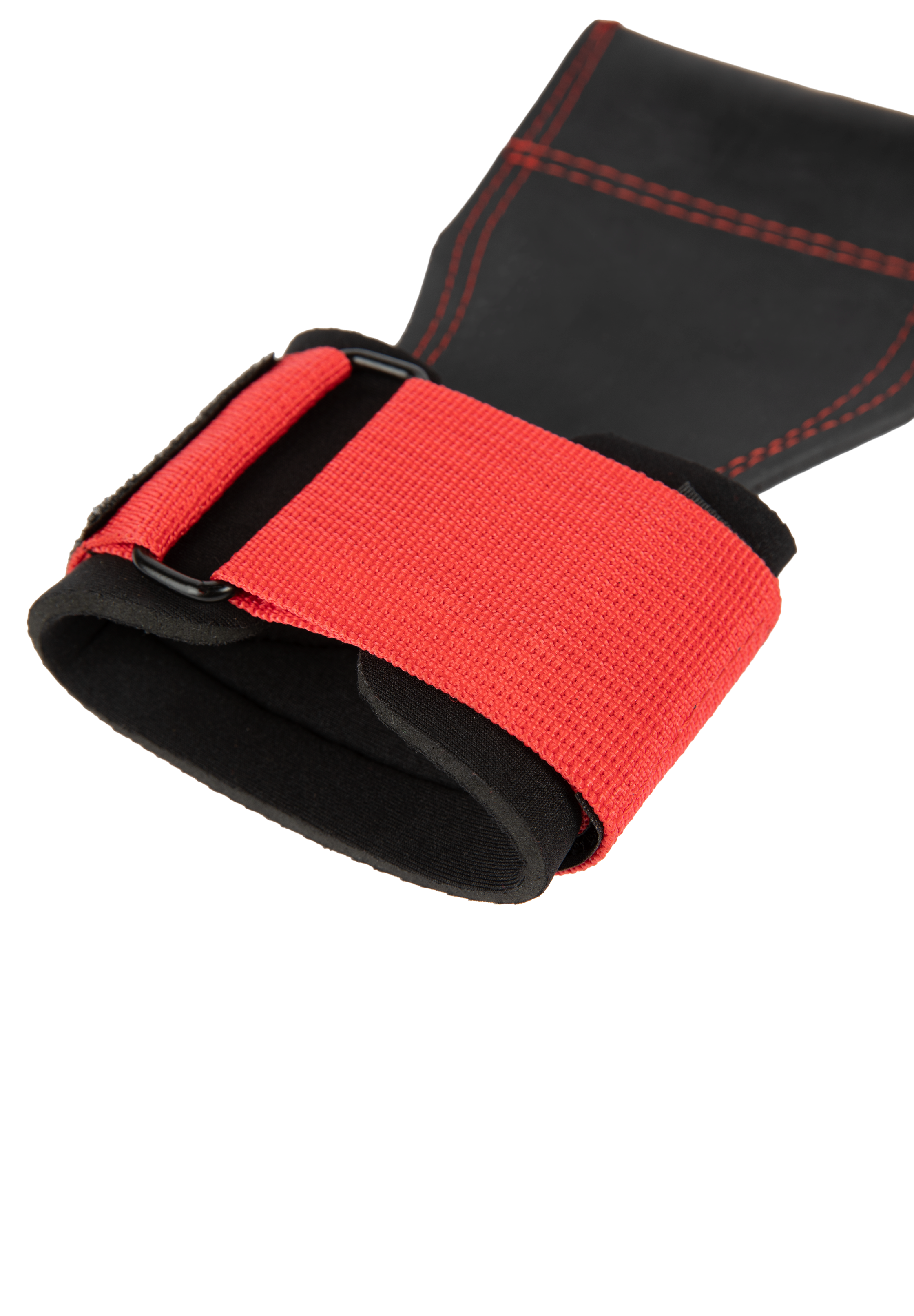 Gorilla Wear Lifting Grips Workout Gloves & Grips Black/Red