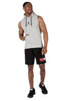 Gorilla Wear Lincoln Sleeveless Hoodie Hoodie & Sweatshirt Gray