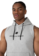 Gorilla Wear Lincoln Sleeveless Hoodie Hoodie & Sweatshirt Gray