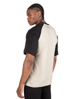 Gorilla Wear Logan Oversized T-Shirt T-Shirt & Tops Beige/Black