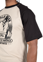 Gorilla Wear Logan Oversized T-Shirt T-Shirt & Tops Beige/Black