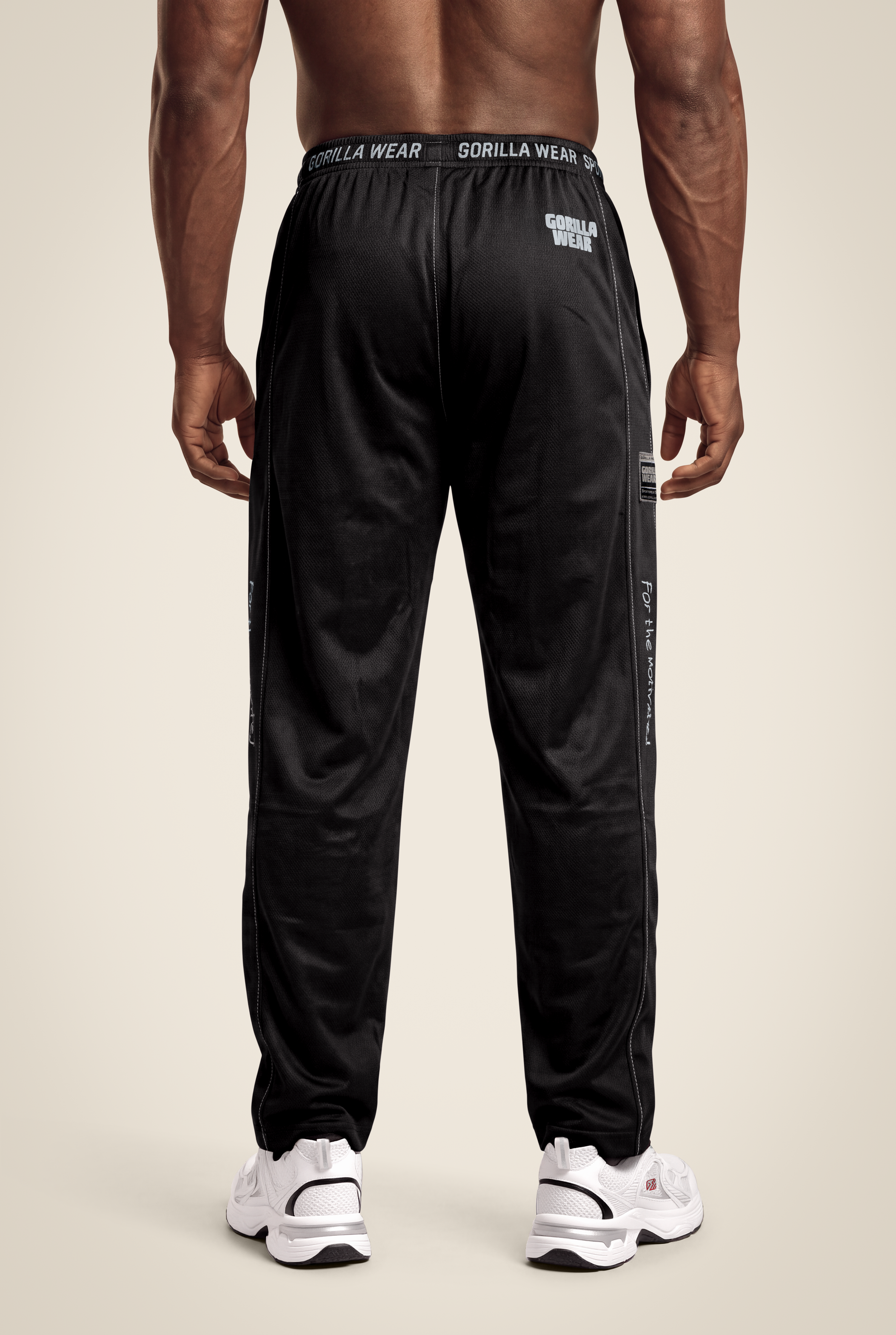 Gorilla Wear Logo Mesh Pants Pants Black