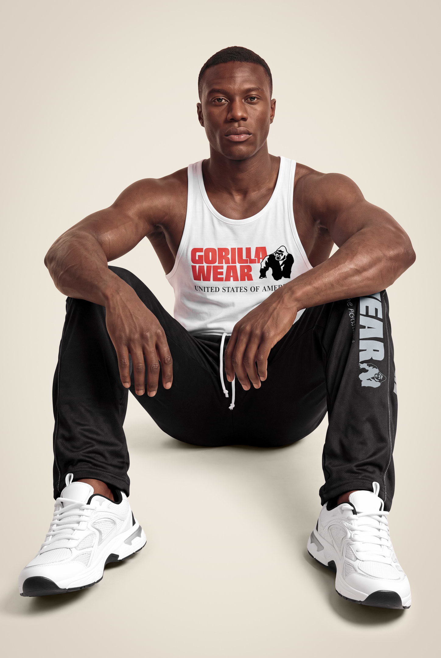 Gorilla Wear Logo Mesh Pants Pants Black