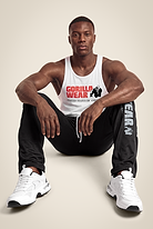 Gorilla Wear Logo Mesh Pants Pants Black