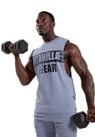 Gorilla Wear Lopez Drop Armhole Tank Top Tank Top Stonewash Blue