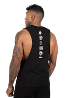 Gorilla Wear Lopez Drop Armhole Tank Top Tank Top Black