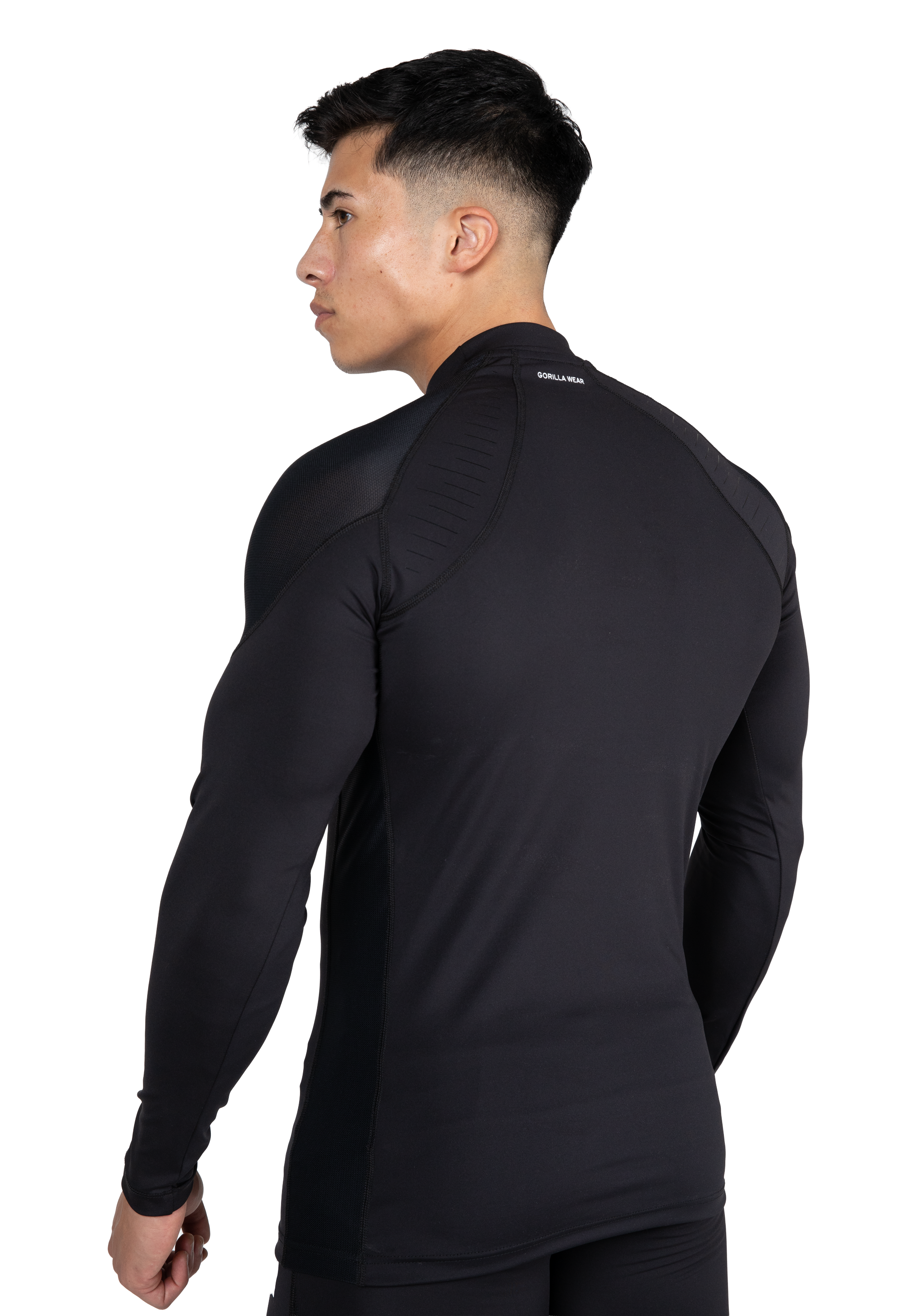 Gorilla Wear Lorenzo Performance Long Sleeve T-Shirt & Tops Black