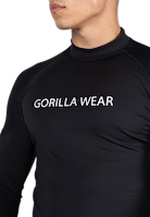 Gorilla Wear Lorenzo Performance Long Sleeve T-Shirt & Tops Black