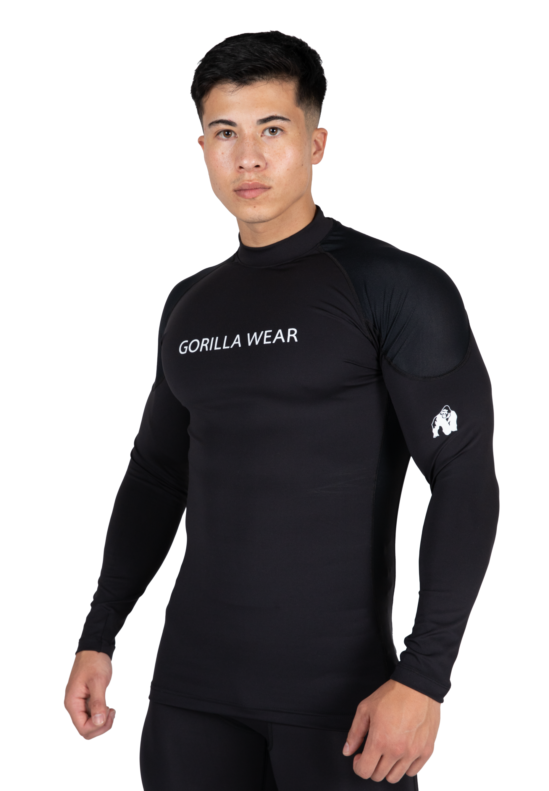 Gorilla Wear Lorenzo Performance Long Sleeve T-Shirt & Tops Black