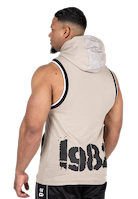 Gorilla Wear Loretto Hooded Tank Top Tank Top Beige