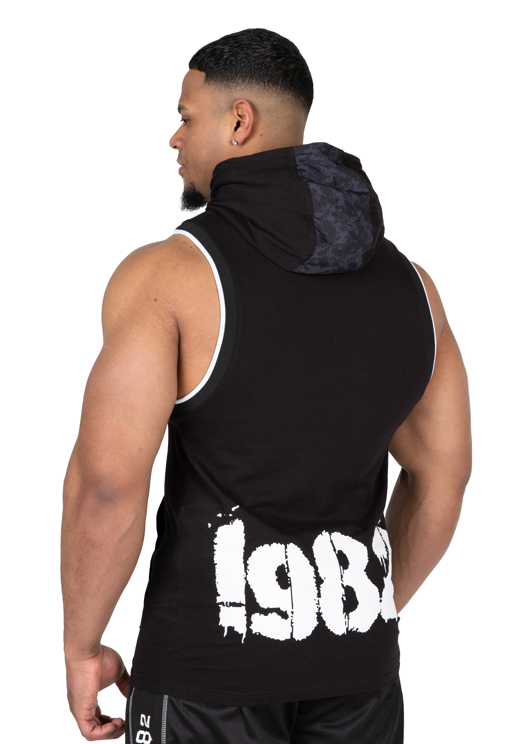 Gorilla Wear Loretto Hooded Tank Top Tank Top Black