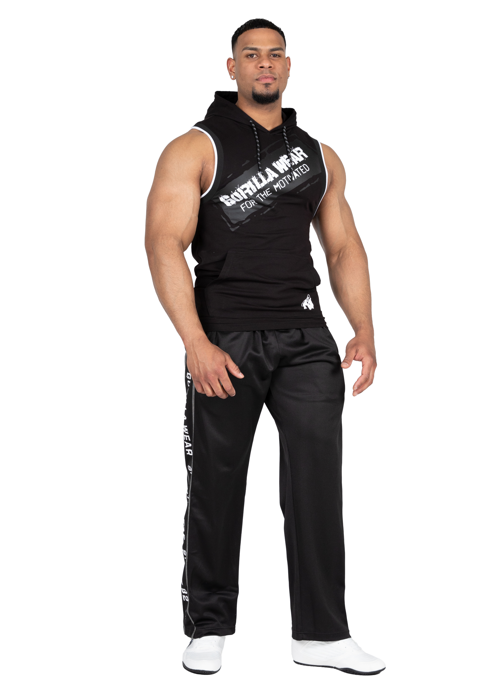 Gorilla Wear Loretto Hooded Tank Top Tank Top Black