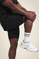 Gorilla Wear Lowell 2-In-1 Shorts Shorts Black