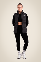 Gorilla Wear Lucia Puffer Vest Jacket Black