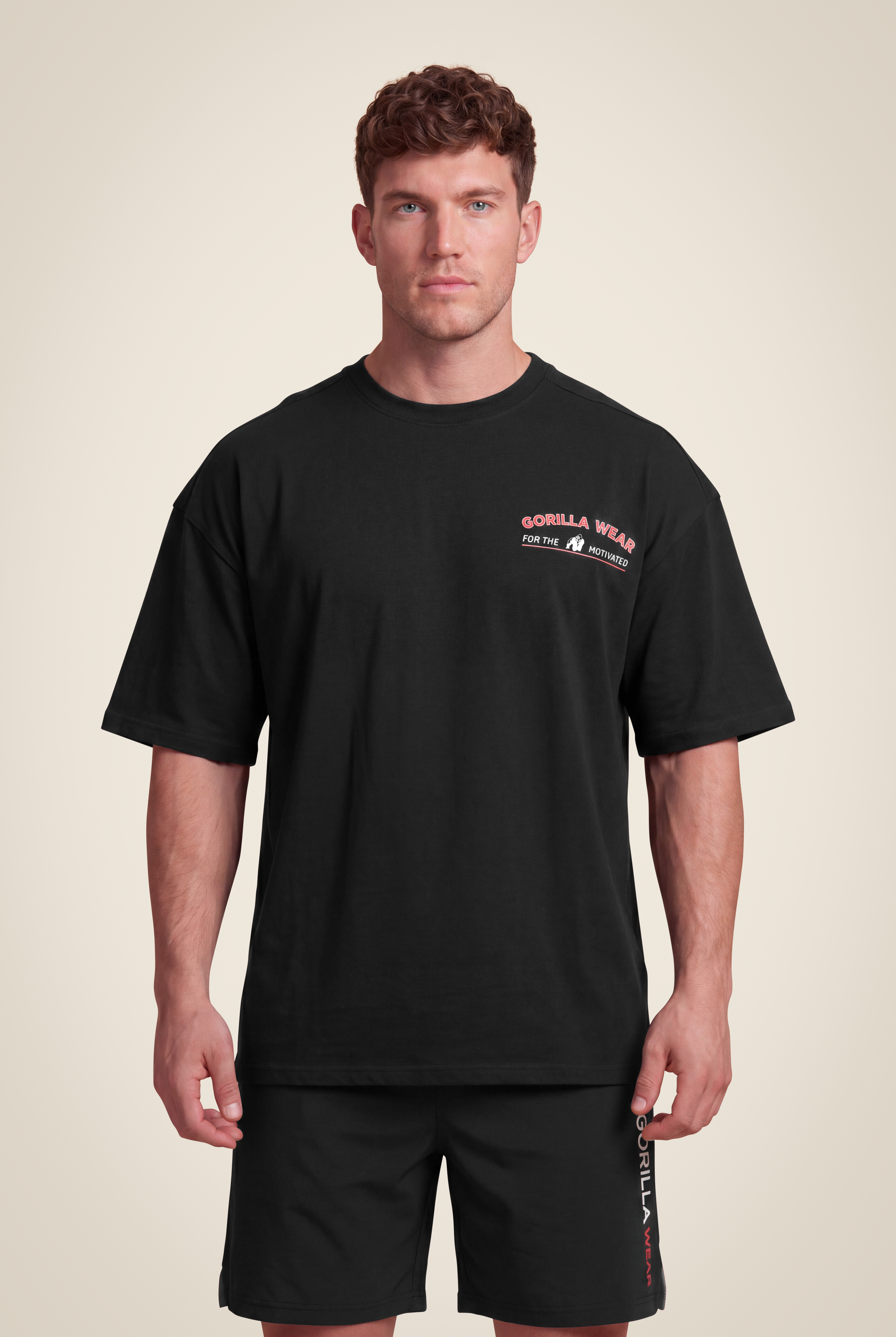 Gorilla Wear Macon Oversized T-Shirt T-Shirt & Tops Black