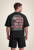Gorilla Wear Macon Oversized T-Shirt T-Shirt & Tops Black