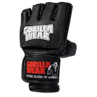 Gorilla Wear Manton MMA Gloves (With Thumb) Fight Gear Black/White