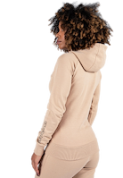 Gorilla Wear Marion Zipped Hoodie Hoodie & Sweatshirt Beige