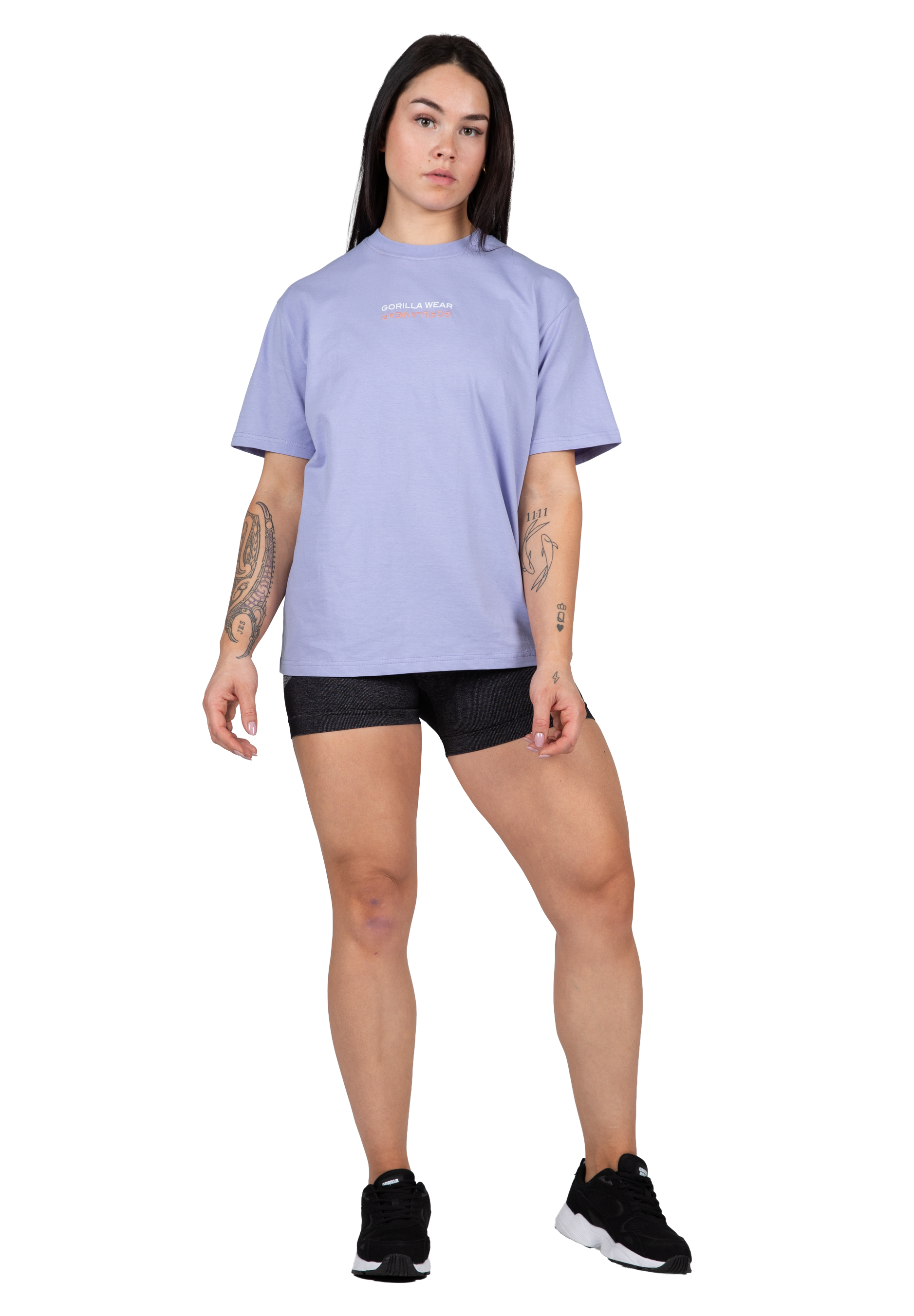 Gorilla Wear Medina Oversized T-Shirt T-Shirt & Tops Lilac
