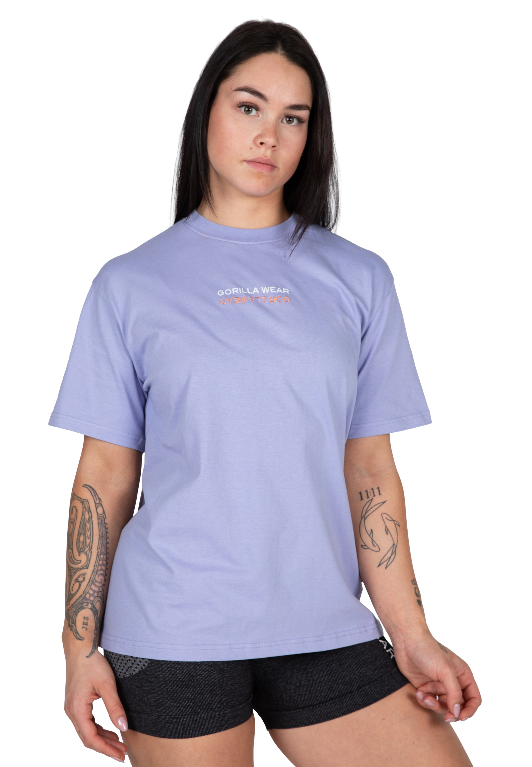 Gorilla Wear Medina Oversized T-Shirt T-Shirt & Tops Lilac