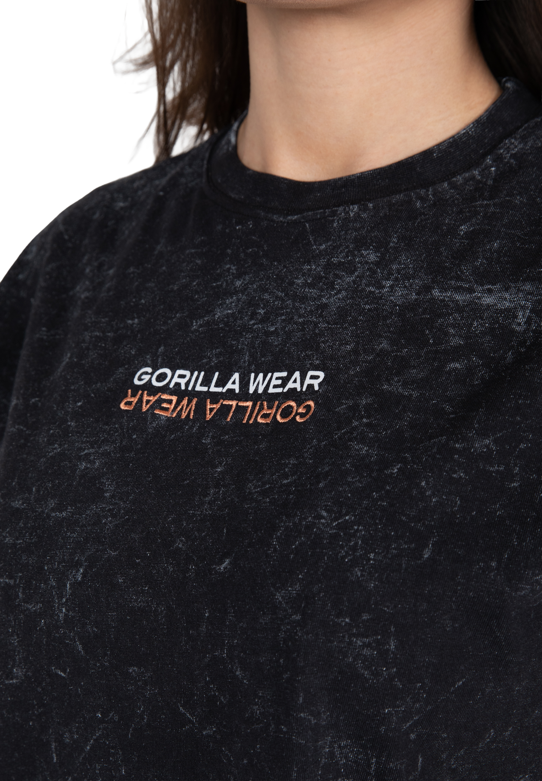 Gorilla Wear Medina Oversized T-Shirt T-Shirt & Tops Washed Black