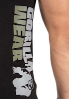 Gorilla Wear Melbourne S/L Hooded T-shirt T-Shirt & Tops Black