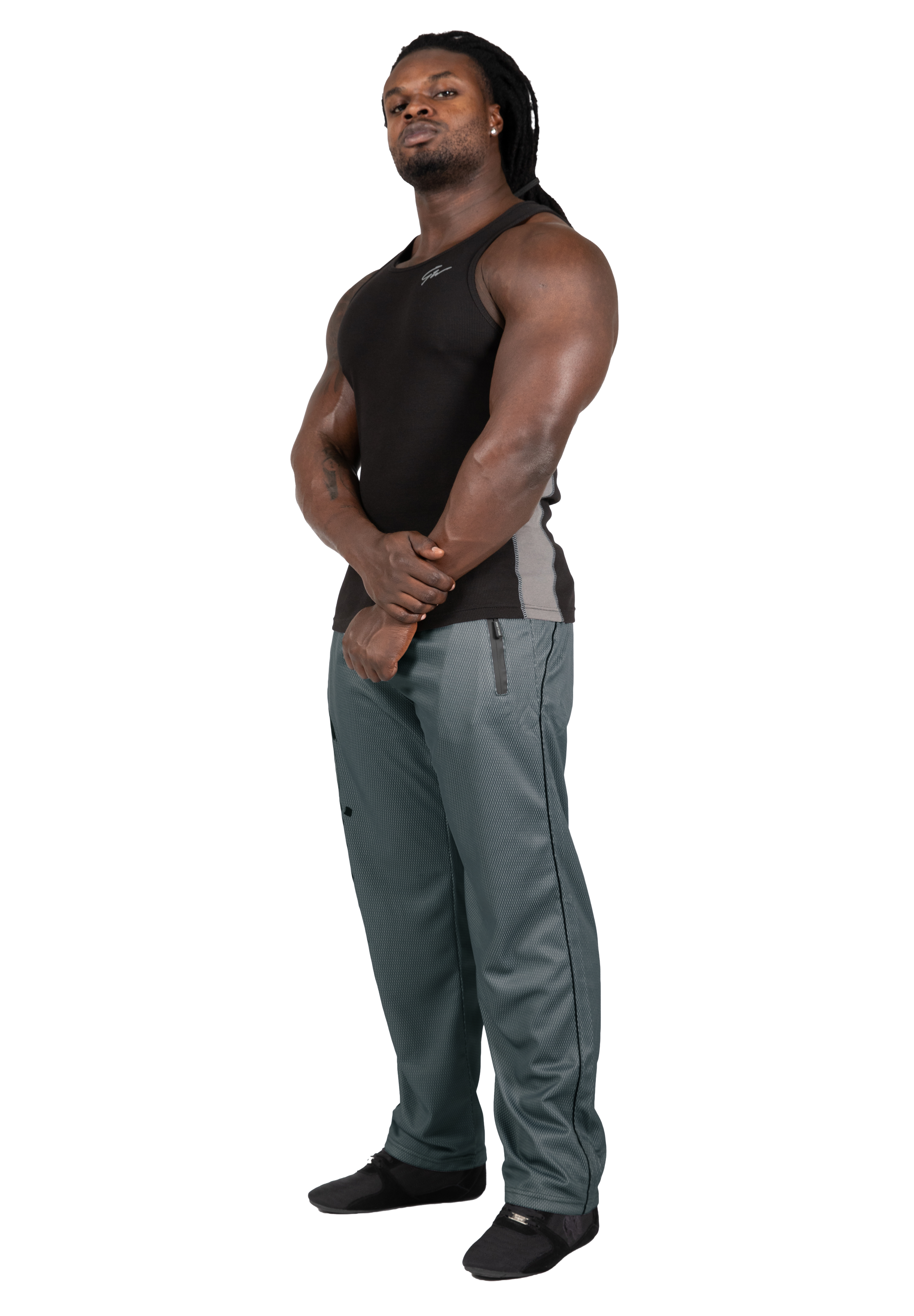 Gorilla Wear Mercury Mesh Pants Pants Gray/Black
