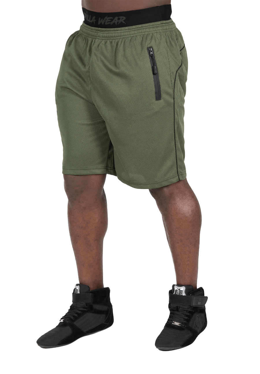 Gorilla Wear Mercury Mesh Shorts Shorts Army Green/Black