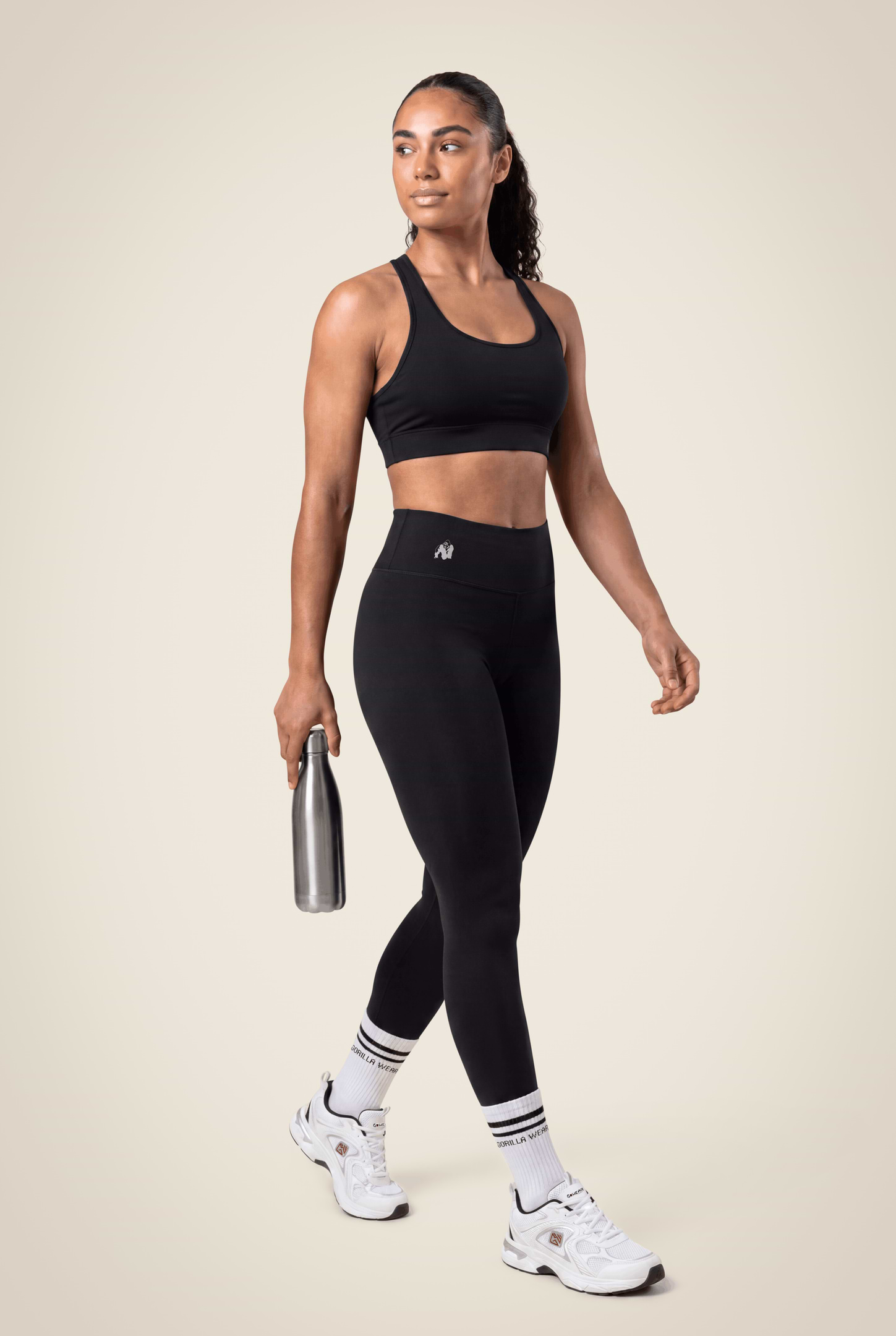 Gorilla Wear Meta Sports Bra Sports Bra Black