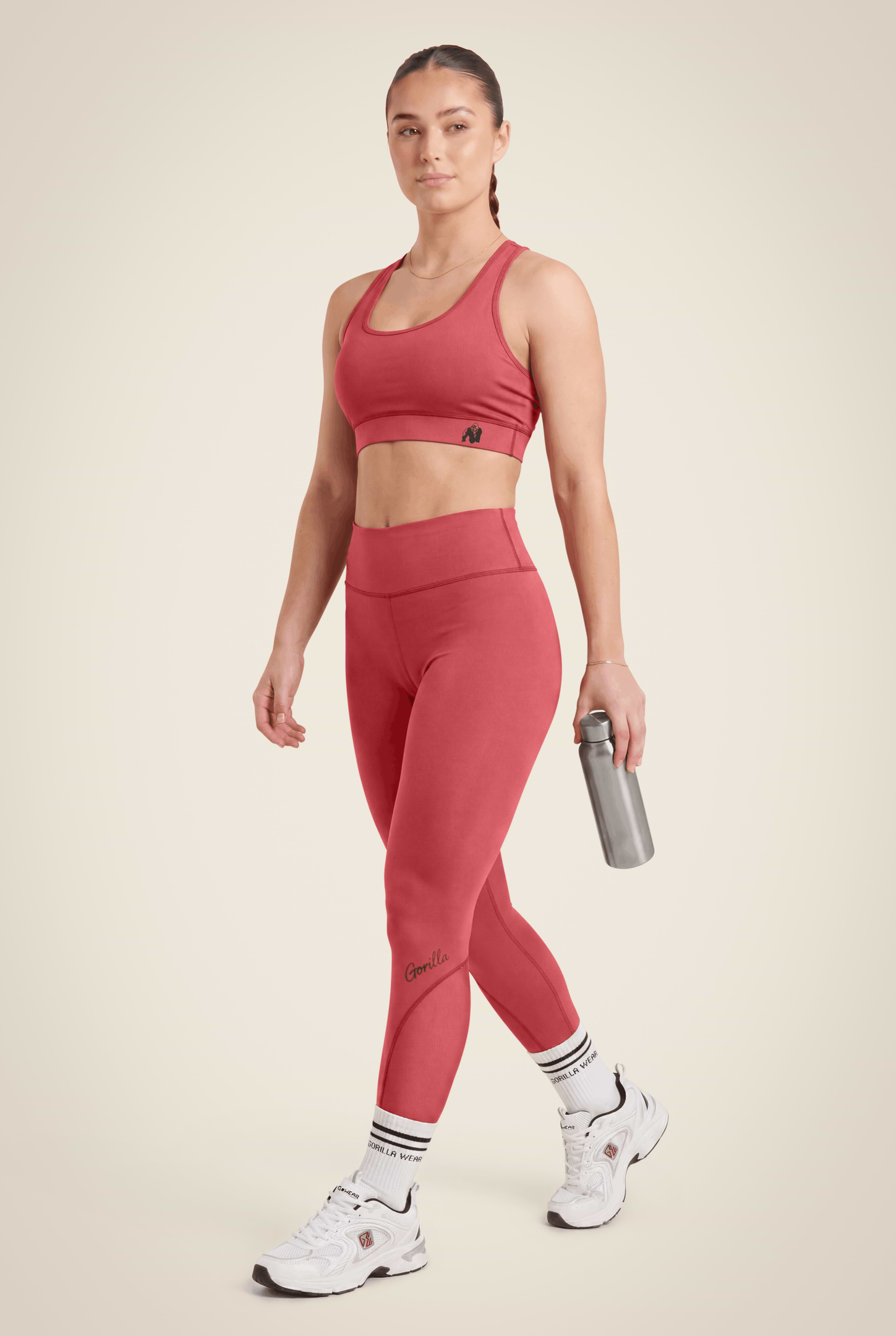 Gorilla Wear Meta Sports Bra Sports Bra Burgundy