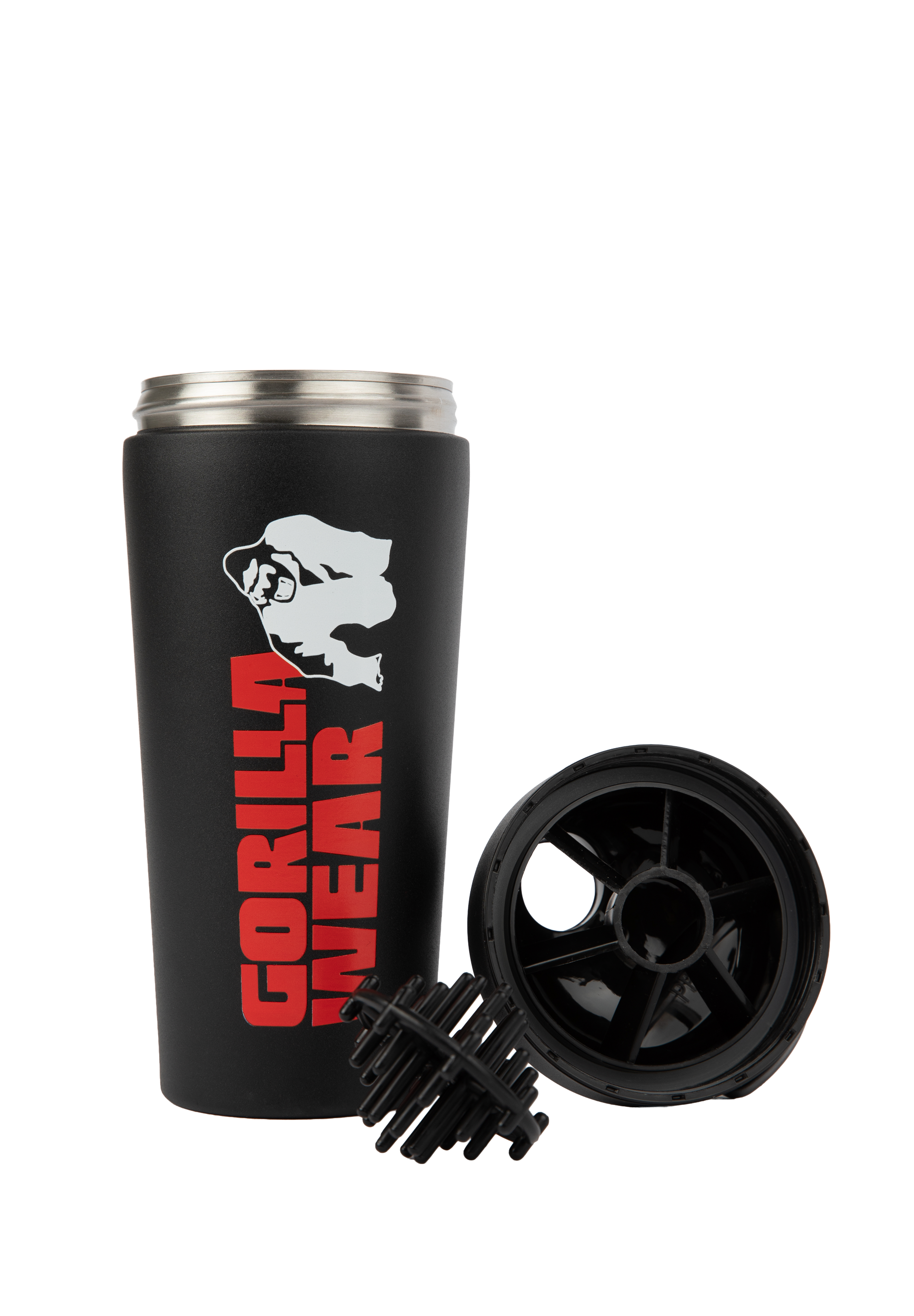 Gorilla Wear Metal Shaker 740ML Shakers & Bottles Black