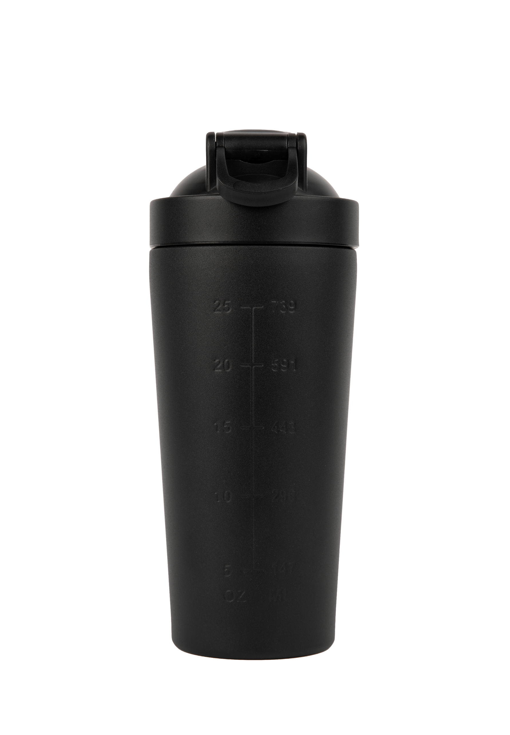 Gorilla Wear Metal Shaker 740ML Shakers & Bottles Black