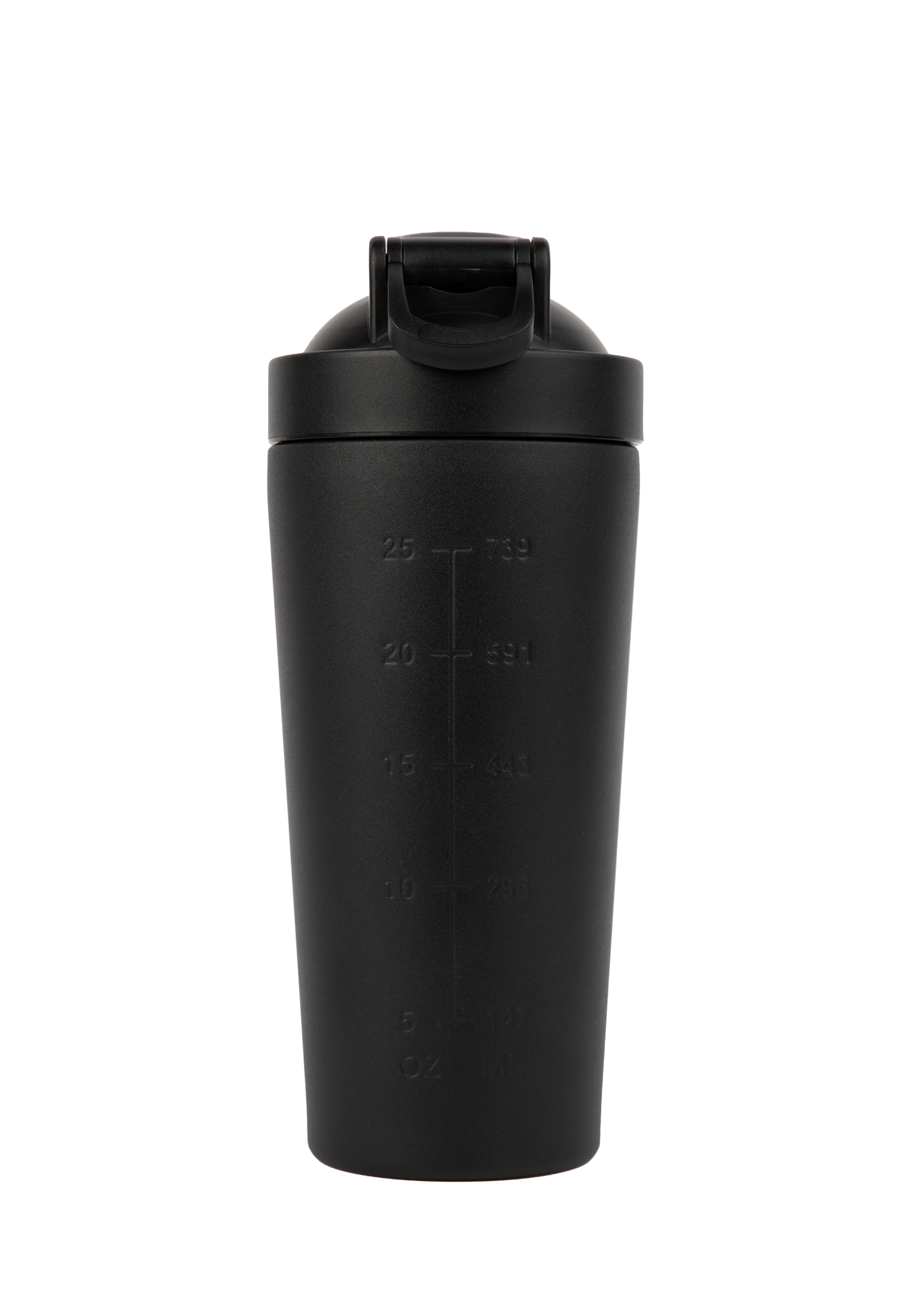 Gorilla Wear Metal Shaker 740ML Shakers & Bottles Black