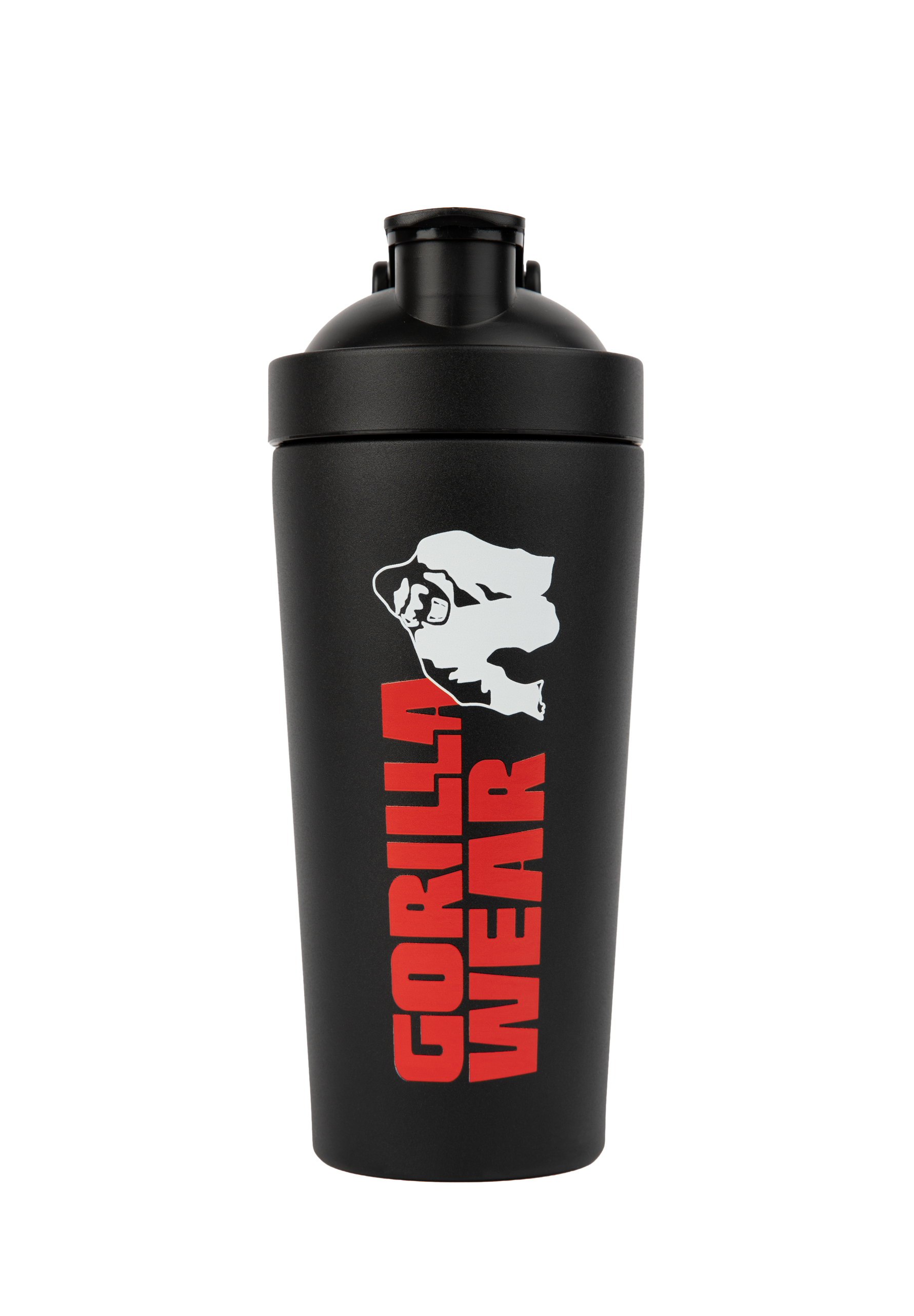 Gorilla Wear Metal Shaker 740ML Shakers & Bottles Black
