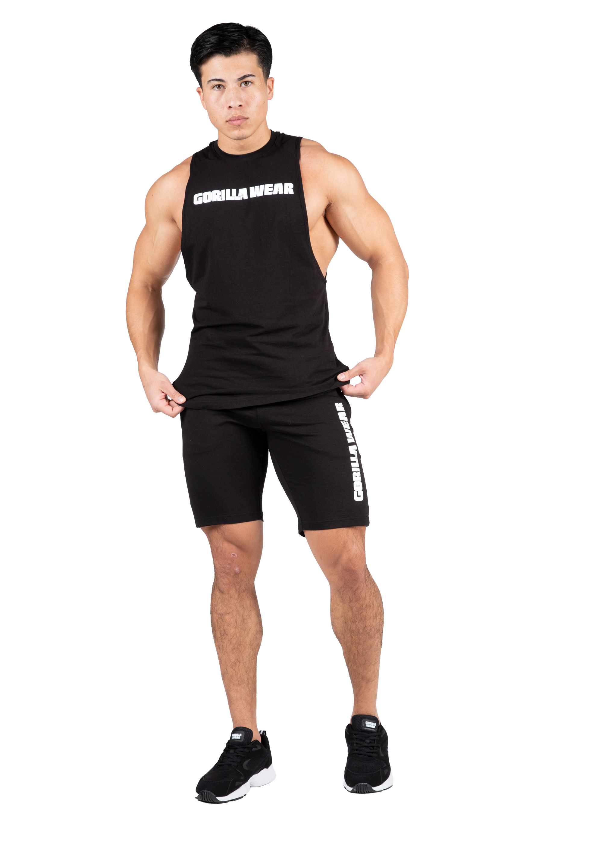 Gorilla Wear Milo Drop Armhole Tank Top Tank Top Black