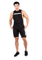 Gorilla Wear Milo Drop Armhole Tank Top Tank Top Black